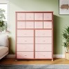 16 Drawers Dresser,Fabric Chest of Drawers Organizer Unit for Storage and Organization - 2 of 4