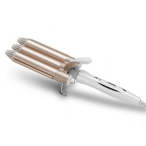 Swtroom Hair Curling Iron 3 Barrel Temperature Adjustable 25mm Hair Crimper - 1 of 4