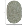 Colonial Mills Carrington Tweed - Light Blue 2x3 - 3 of 3