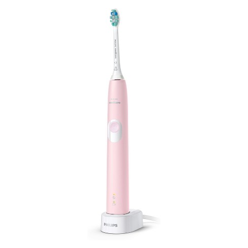 toothbrush electric sonicare target philips plaque rechargeable protective clean control pink