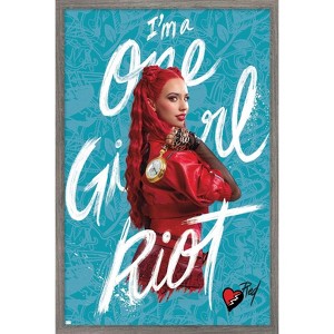 Trends International Disney Descendants: The Rise of Red - Red Framed Wall Poster Prints - 1 of 4