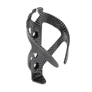 Unique Bargains Universal Bike Bottle Cup Holder Black Carbon Fiber - 1 of 4