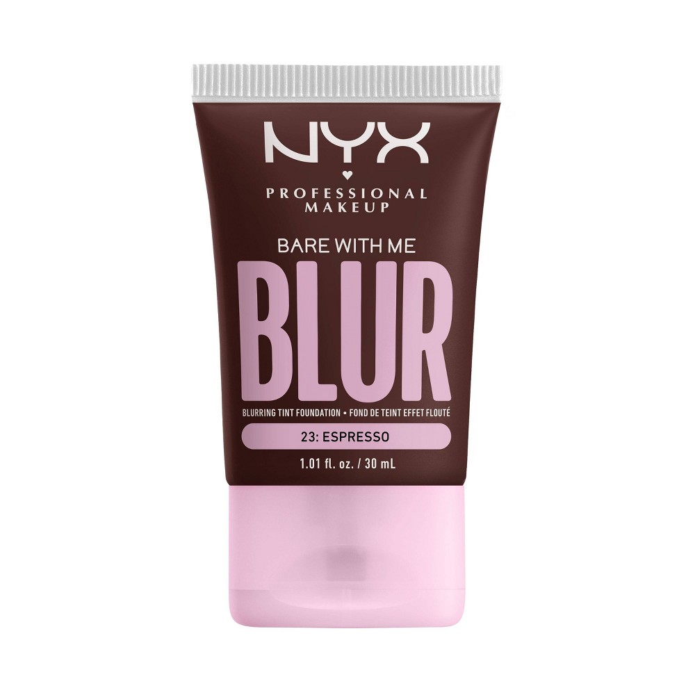 Photos - Other Cosmetics NYX Professional Makeup Bare With Me Blur Tint Soft Matte Foundation - 23 