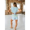 Women's Color Block Shorts - Why Dress - 2 of 3