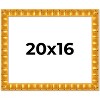 PosterPalooza | 20x16 Bamboo Picture Frame, UV Acrylic, 4 Finishes - Brown, Black, Gold, and Natural - 2 of 4