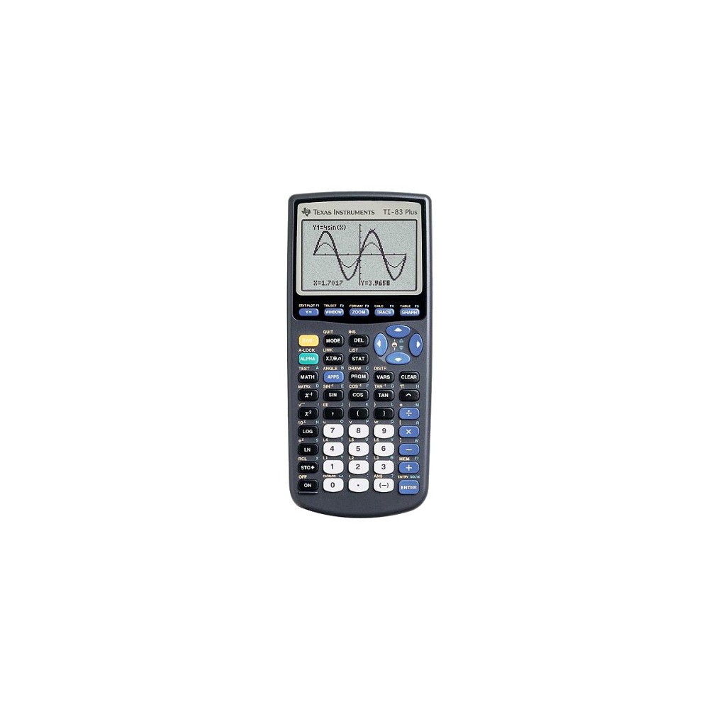 Photos - Calculator Texas Instruments 83 Plus Black 