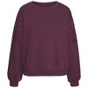 Women's Crochet Detail Sweatshirt - LASCANA - 2 of 4