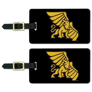 Missouri Western State University Secondary Logo Luggage ID Tags Suitcase CarryOn Cards  Set of 2 - 1 of 4
