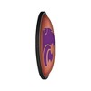 College Football Pigskin Design Oval Slimline Lighted Wall Sign - 3 of 4
