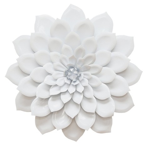 Layered White Flower Wall Decor Stratton Home Decor Target