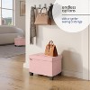 StorageBud Storage Ottoman for Bedroom End of Bed, Fabric Storage Bench, Large Storage Ottoman Bench, Entryway Bench with Storage - 3 of 4