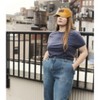 Lee Unisex Adult Logo Patch Cotton Twill Strapback Cap, Adjustable Ball Caps for Men and Women - 2 of 4