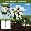 2-Pack Crabapple Flower Ground Stakes - 2 of 4