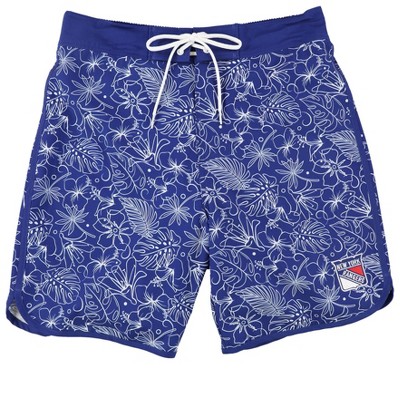 G-III Sports Mens NY Rangers Swim Bottom Trunks
