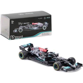 Mercedes-AMG F1 W12 E Performance #77 Valtteri Bottas "Petronas Formula One Team" F1 (2021) 1/43 Diecast Model Car by Bburago