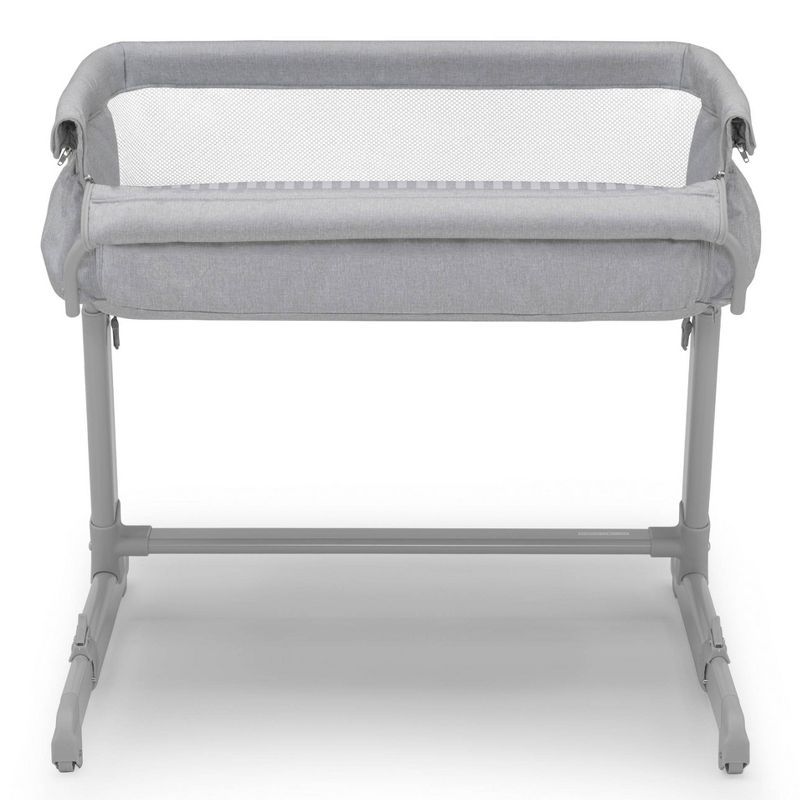 BabyGap by Delta Children Whisper Bedside Bassinet Sleeper with Breathable Mesh and Adjustable Heights - Made with Sustainable Materials, 5 of 10