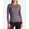 Women's 2-pack Long Sleeve Hacci Crew Neck Layering Top - Danskin S - 3 of 4