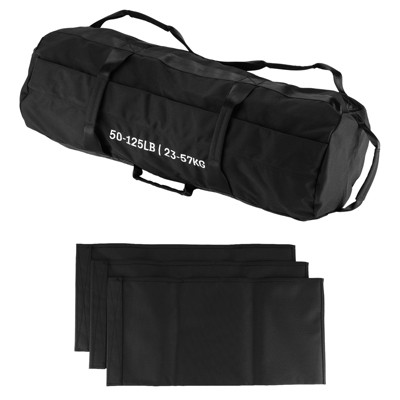 Workout Sandbag Unfilled - 5-200 LBS Heavy Duty Fitness Sandbag for Strength Training, Core & Full-Body Exercises | Adjustable Weight Home Gym