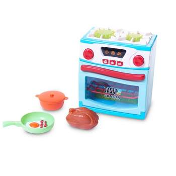 Play Kitchen Playset for Kids, Toy Kitchen Appliances Includes Blender,  Toaster, Mixer, Play Cutting Fruits & Learnning Cards, Pretend Play Gift  for 3 Years Old & Up Girls Boys Toddler Children 