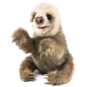Folkmanis Puppets Baby Sloth Puppet 2927 - 1 of 4