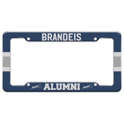 Brandeis University Alumn License Plate Tag Frame