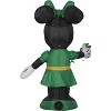 Gemmy Airblown Inflatable St. Patrick's Day Minnie Mouse, 3.5 ft Tall, Green - 4 of 4