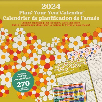 Le Calendrier Ultra Simple Organiseur familial 2024