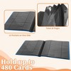 Unique Bargains Card Binder 12 Pockets 20 Pages 480 Card Capacity Double-Sided for Sport Cards Game Card - 3 of 4
