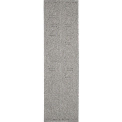 Nourison Palamos Pls01 Indoor/outdoor Area Rug - Lt Grey 2'2