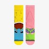 ODD SOX, Nickelodeon Kids Socks, SpongeBob & TMNT Ninja Turtles, Crew Size 7-10 - 3 of 4