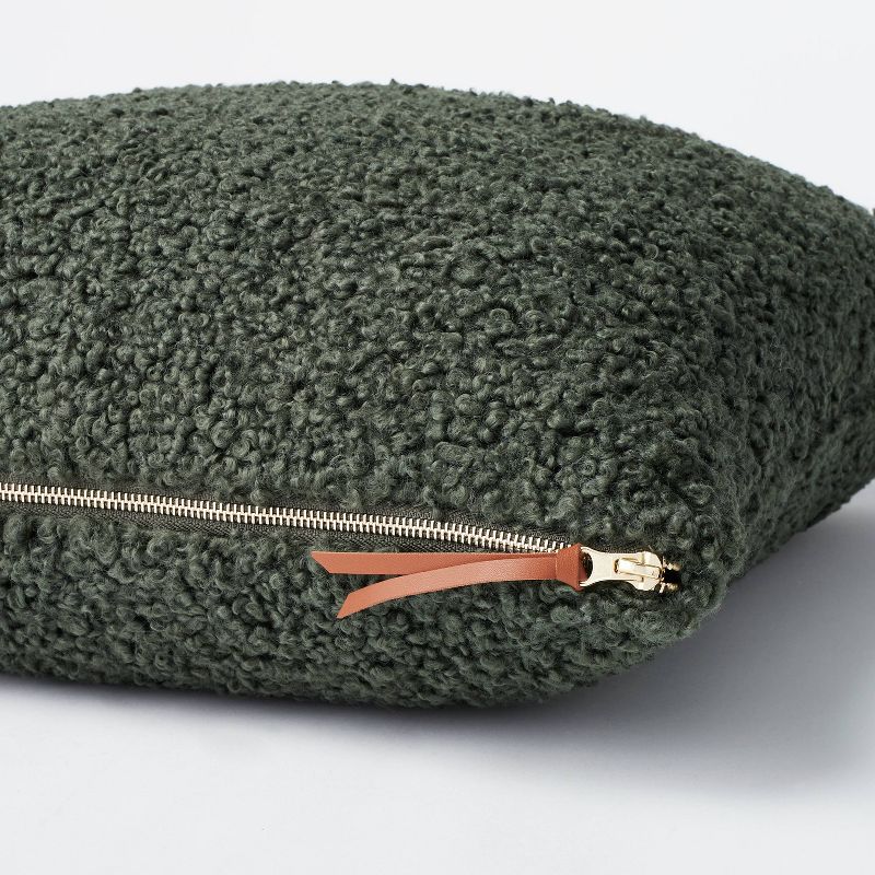 Boucle Throw Pillow with Exposed Zipper – Threshold™ designed with Studio McGee, 4 of 12