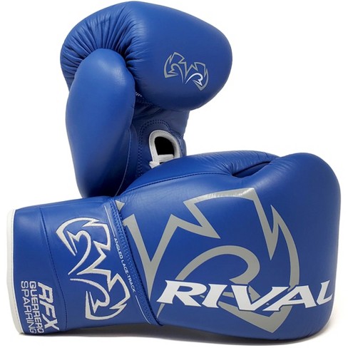 Rival Boxing RFX-Guerrero HDE-F Lace-Up Sparring Gloves - 20 oz. - Blue