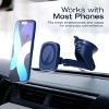 Nautica PH120 Magnetic Phone Holder – 3-in-1 Car Mount for Dashboard, Windshield & Air Vent – Adjustable Distance & Strong Magnetic Grip - 2 of 4