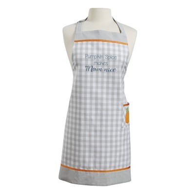 Park Designs Truck Loads Of Fun Mother Apron - Gray