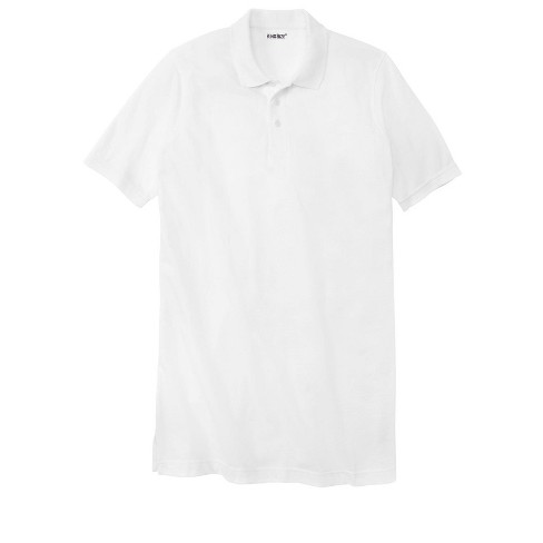 Hanes Men's Big & Tall X-Temp Performance Pique Polo Short Sleeve Shirt -  Black 3XL