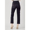 Women's High Rise Crop Straight Jeans - RISEN - 3 of 4