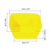 Unique Bargains Silicone Flower Shaped Reusable Cupcake Baking Cups 2.75 Inch - 2 of 4