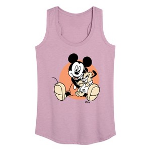 Women's - Disney - Mickey Mouse Graphic Racerback Tank - 1 of 4