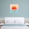 Minimalist Sunset by Modern Tropical Unframed Wall Canvas - iCanvas - 3 of 4