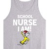 Men's - Dr. Seuss - School Nurse I Am Sam I Am Graphic Tank Top - 2 of 3
