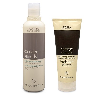 Aveda Damage Remedy Shampoo 8.5 oz & Damage Remedy Conditioner 6.7 oz Combo Pack