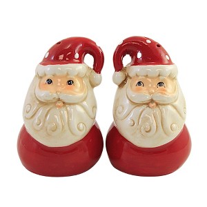 3.75 In Nostalgic Santa Salt/Pepper Christmas Johanna Parker Salt And Pepper Shakers - 1 of 3