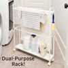 The Lakeside Collection Dual Laundry Storage and Drying Rack - image 4 of 4