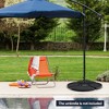Tangkula Patio 4PCS 185lbs Heavy Duty Cantilever Offset Umbrella Base Stand Water Outdoor - 3 of 4