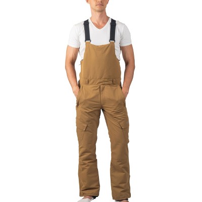 Alpine Swiss Men’s Insulated Snow Bib Overalls Waterproof Winter Ski & Snowboard Pants with enhanced technical features