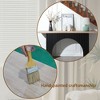 Kumasinova 66" Minimalist Console Table with Arch Base,Modern Entryway Table with Natural Wood Top,Sofa Table for Hallway,Entryway,Living Room,Black - 4 of 4