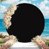 GAOMON Round Arch Backdrop Cover, Circle Arch Stand with Bottom Zipper, Multipurpose Wedding Arched Background Set - 4 of 4