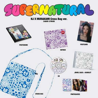 Newjeans - 'supernatural' Nj X Murakami (cross Bag Ver.) (target Exclusive