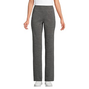 Lands' End Women's Active Hi Impact High Rise Straight Leg Pants - 1 of 3