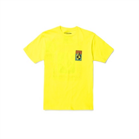 Volcom Boys Extract Short Sleeve Tee, Blazing Yellow - Xl : Target